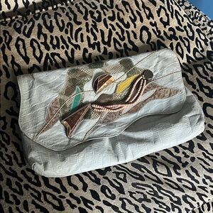 Vintage Leather Clutch